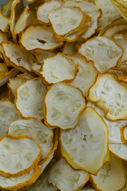 Getrocknet Zucchini