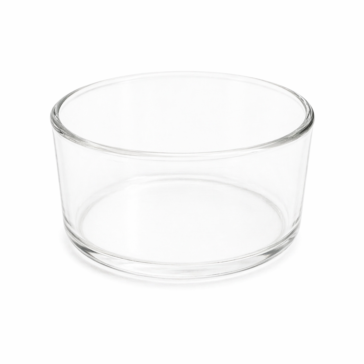 Futterschale Glas